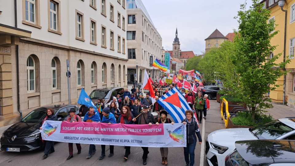 Ostermarsch 2024 in Stuttgart