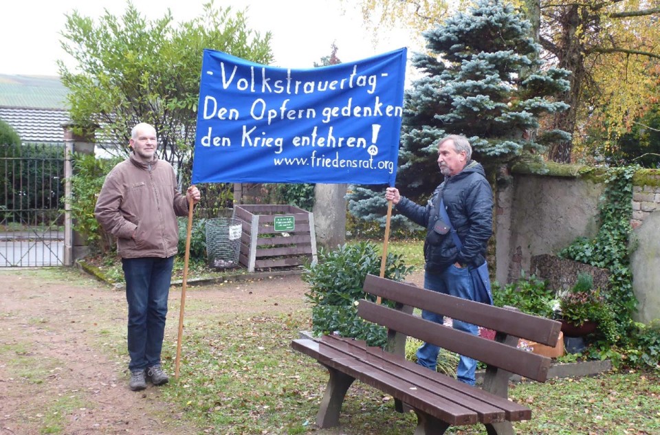 Für einen Volkstrauertag ohne Militär